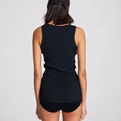 Alberte Top - Øko Bomuld - Black