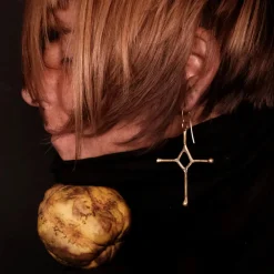 Amazigh Cross - Øreringe - Messing