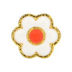 Anemone - Orange/Coral/White