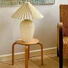Anne Sofie, Mundblæst Glaslampe - Beige Opal