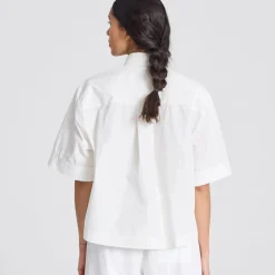Astrid S/S Skjorte - Øko Bomuld - White
