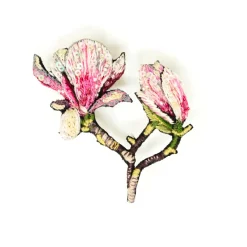 Broche - Magnolia