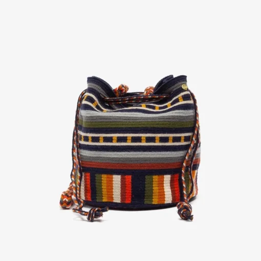 Bucket Bag - SEAL - Navy Blye u0026 Yellow #3