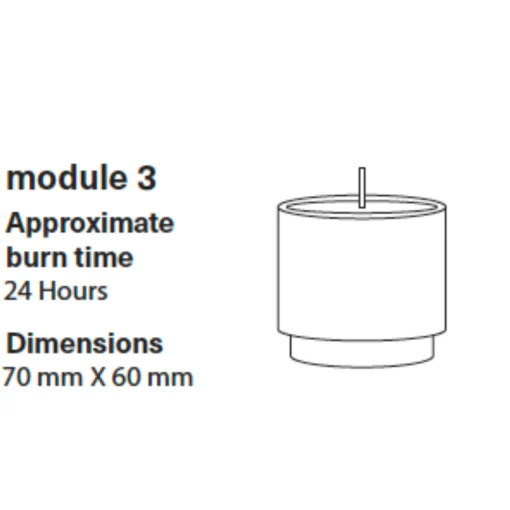 CANDL STACK, Module 3 - Beige