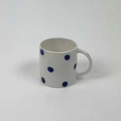 Candy Cup Tall - Large - Blue Dot
