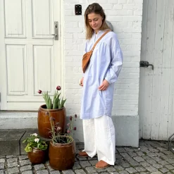 Cayenne Bukser - Hør - Bright White