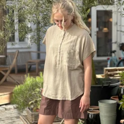 Colombo Skjorte - Hør - Pure Cashmere