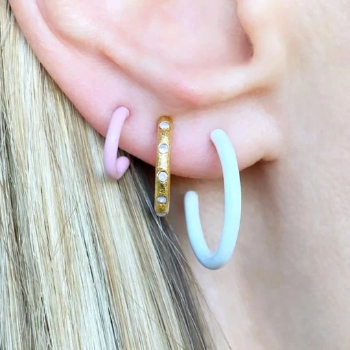 Color Hoops - Mint