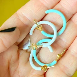 Color Hoops - Mint