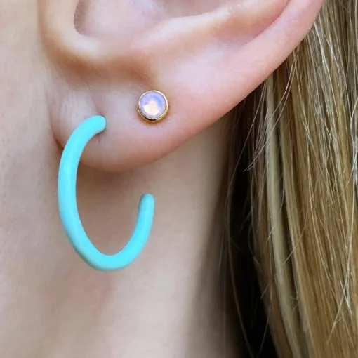 Color Hoops - Mint