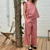 Copenhagen Bukser - Øko Bomuld - Ash Rose