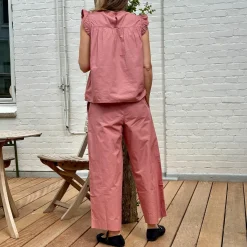 Copenhagen Bukser - Øko Bomuld - Ash Rose