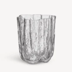 Crackle Vase - 121 mm - Clear