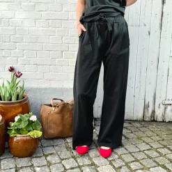 DALIT Bukser - Bomuld - Black (900)
