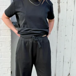 DALIT Bukser - Bomuld - Black (900)