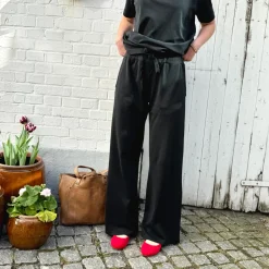DALIT Bukser - Bomuld - Black (900)