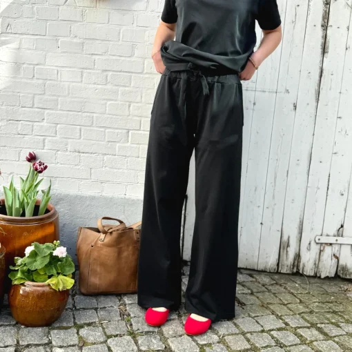 DALIT Bukser - Bomuld - Black (900)