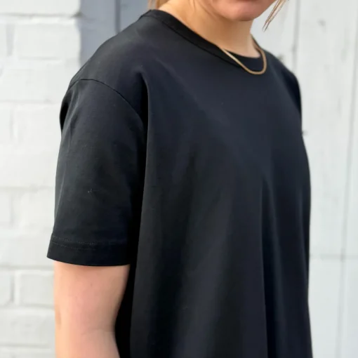 DERRET T-Shirt - Bomuld - Black (900)