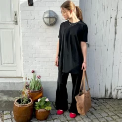 DERRET T-Shirt - Bomuld - Black (900)