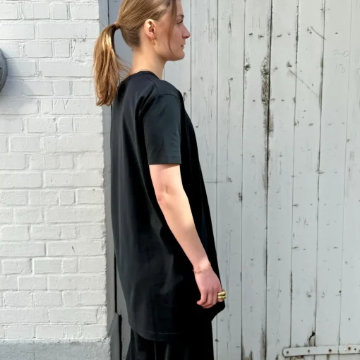 DERRET T-Shirt - Bomuld - Black (900)