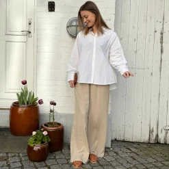 Dhaka Skjorte - Øko Bomuld - Bright White