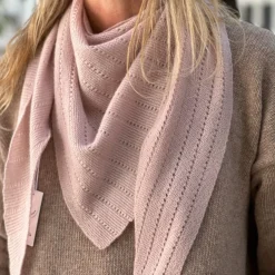 Doha Tørklæde - Cashmere - Rose Dust