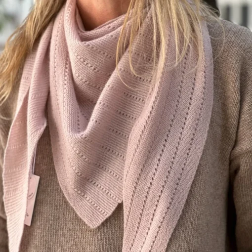 Doha Tørklæde - Cashmere - Rose Dust