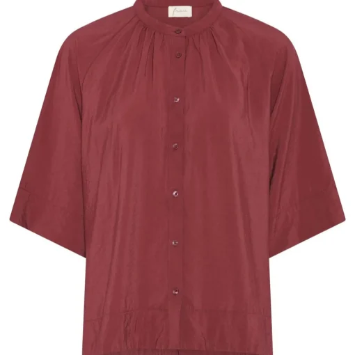 Dubai Skjorte - Viskose - Rose Brown