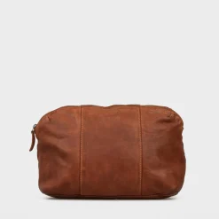 Eden, Toilettaske/Clutch - Cognac