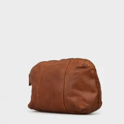 Eden, Toilettaske/Clutch - Cognac