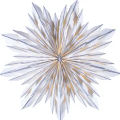 Elsa, Papirstjerne, 60 cm - Sølv