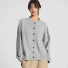 Felicia Cardigan - Cashmere  - Grey Melange