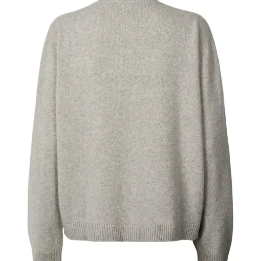 Felicia Cardigan - Cashmere  - Grey Melange