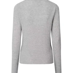 Freja Knit - Øko Bomuld - Light Grey Melange
