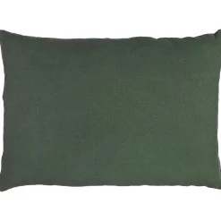 Hør Pude - 50x70 - Myrtle Green (90)