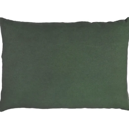 Hør Pude - 50x70 - Myrtle Green (90)