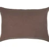 Hør Pude - 50x70 - Nutmeg (62)