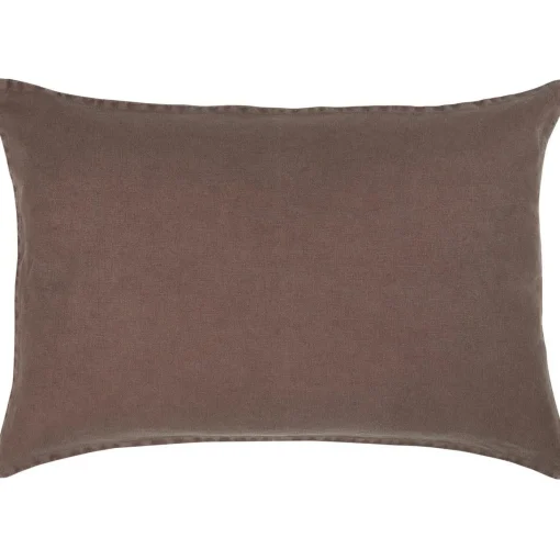 Hør Pude - 50x70 - Nutmeg (62)