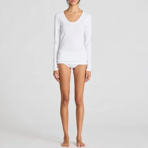 Ivy Bluse - 100% Øko Bomuld - White
