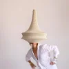 Large Joosh - Hæklet Loftslampe - Beige