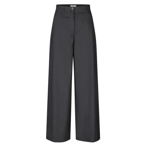 LauraFV - Bukser - Black Linen