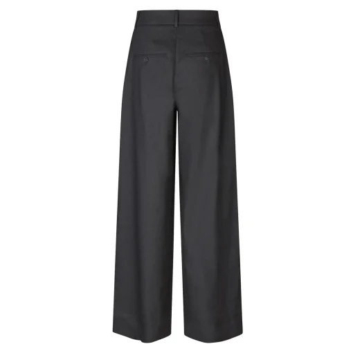 LauraFV - Bukser - Black Linen