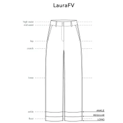 LauraFV - Bukser - Black Linen