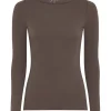 Lima Bluse - Modal/Cashmere - Coffee Quartz