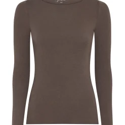 Lima Bluse - Modal/Cashmere - Coffee Quartz