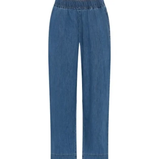 LONG Copenhagen Bukser - Denim - Medium Blue Denim