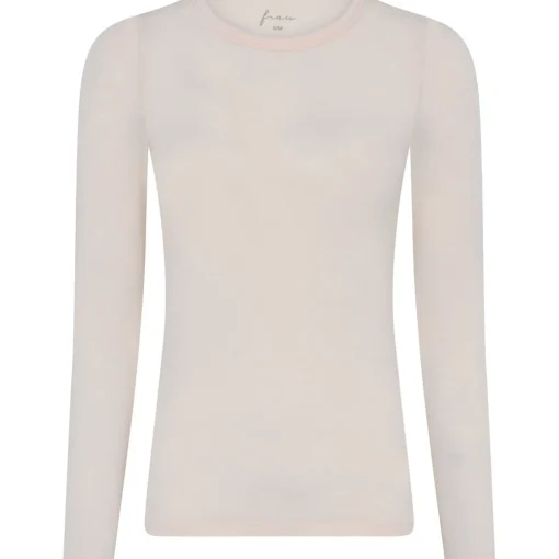 Lucca Bluse- Modal/Cashmere - Soft Pink