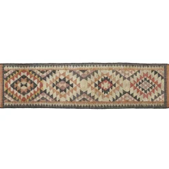LULU - Jute Kelim Løber - Pink/Orange/Peach