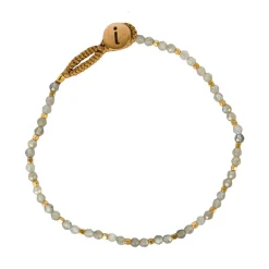 Lulu Stone Dot - Perlearmbånd - Labradorite (AP03)