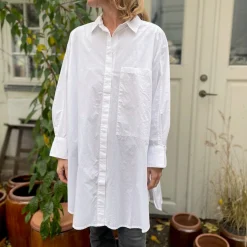 Lyon Skjorte - Øko Bomuld - Bright White